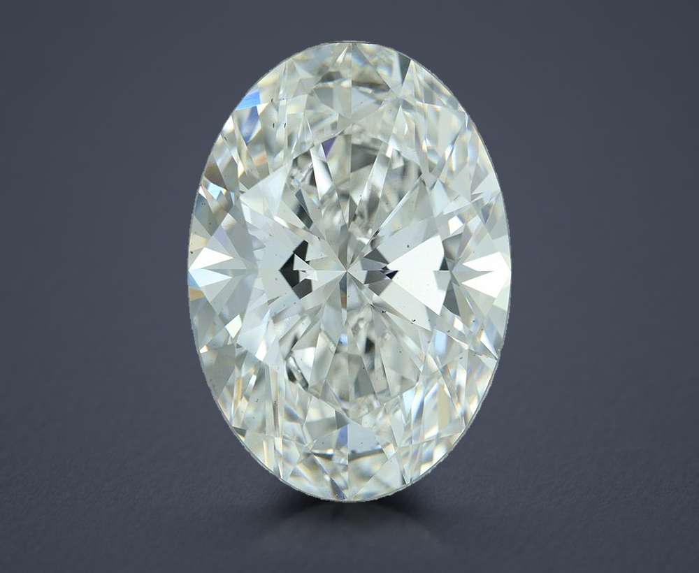 15.51ct F VS2 Rare Carat Ideal Cut Oval Lab Grown Diamond