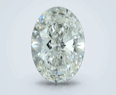 15.51ct F VS2 Rare Carat Ideal Cut Oval Lab Grown Diamond