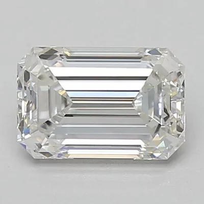1.60ct F VS1 Excellent Cut Emerald Lab Grown Diamond