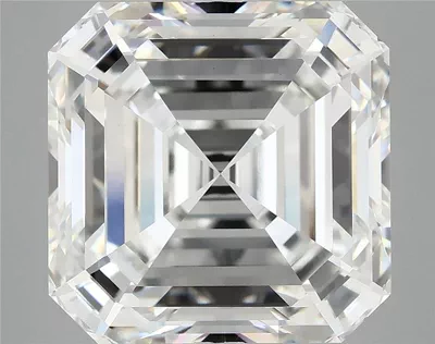 10.34ct E VVS2 Rare Carat Ideal Cut Asscher Lab Grown Diamond
