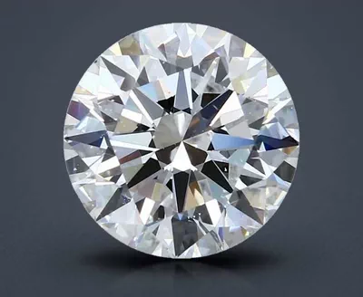5.02ct G SI1 Rare Carat Ideal Cut Round Diamond