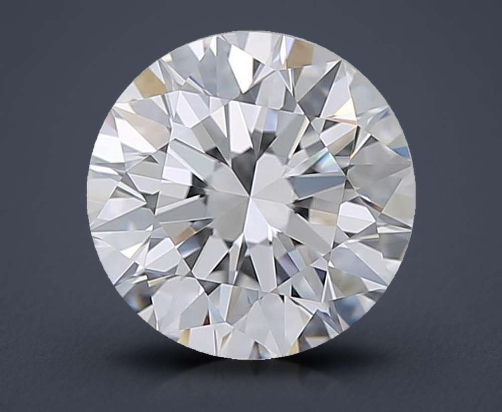 1.11ct D FL Rare Carat Ideal Cut Round Diamond