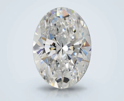 3.01ct E VS1 Rare Carat Ideal Cut Oval Lab Grown Diamond