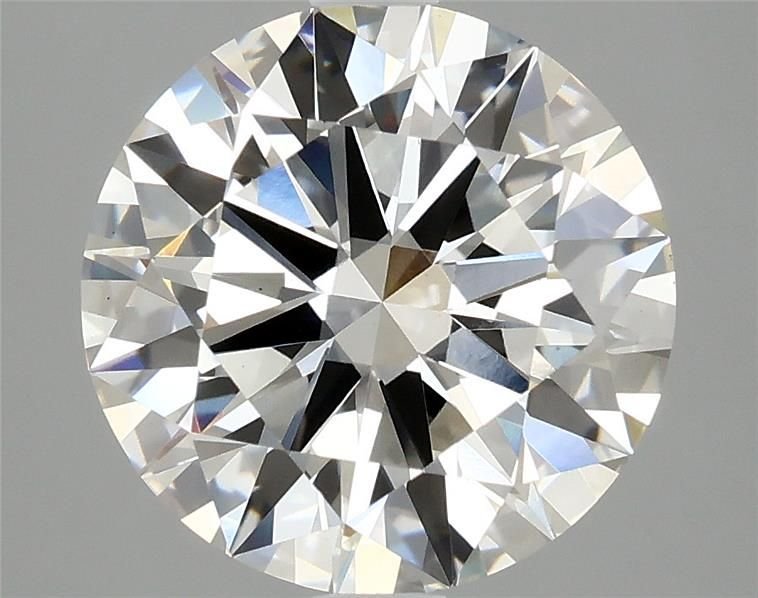 3.04ct H VS1 Rare Carat Ideal Cut Round Lab Grown Diamond