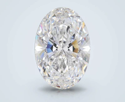 10.09ct E SI1 Rare Carat Ideal Cut Oval Lab Grown Diamond