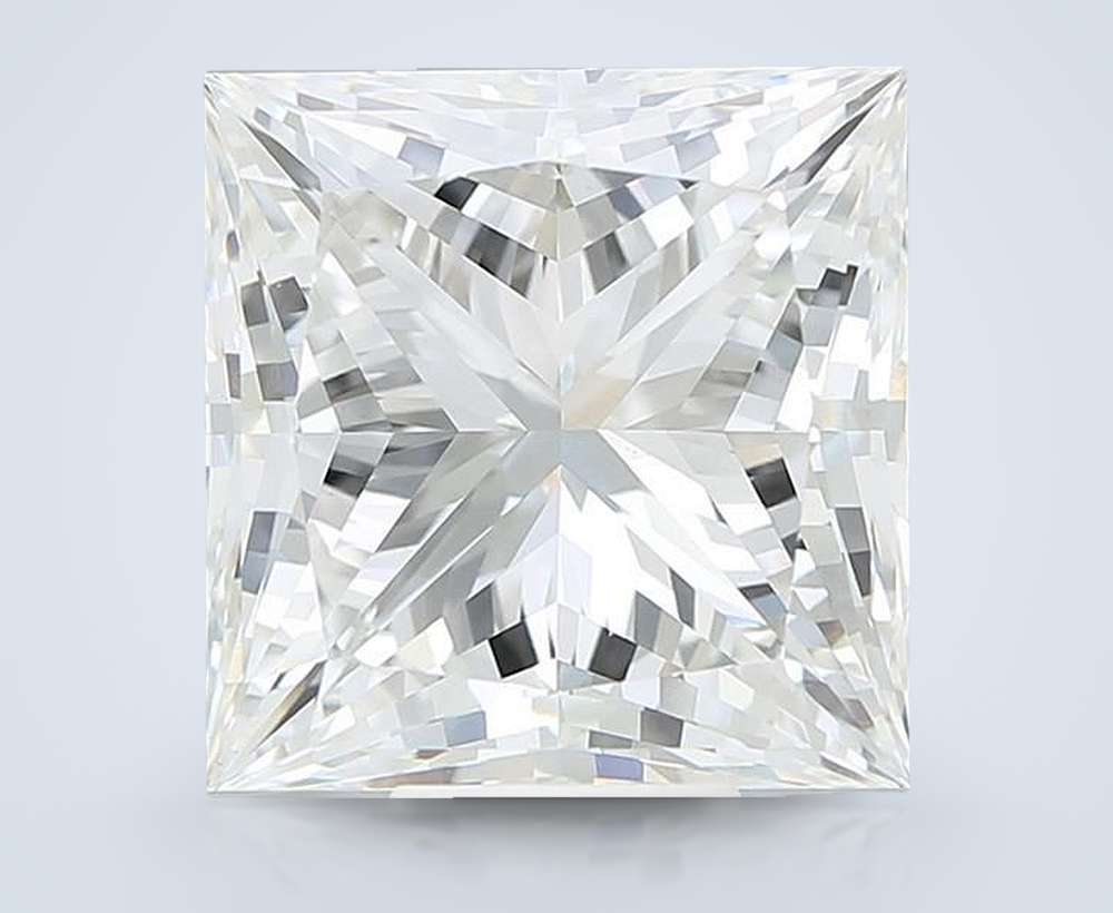 11.23ct F VS1 Rare Carat Ideal Cut Princess Lab Grown Diamond