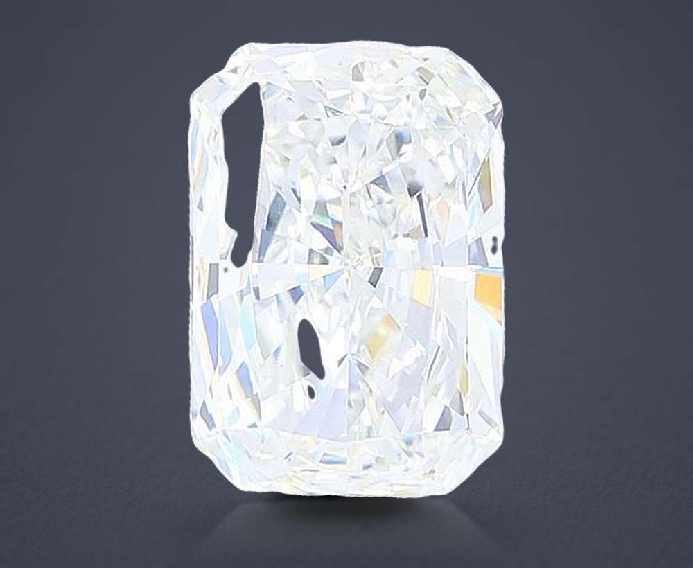 1.59ct E VVS2 Very Good Cut Radiant Lab Grown Diamond