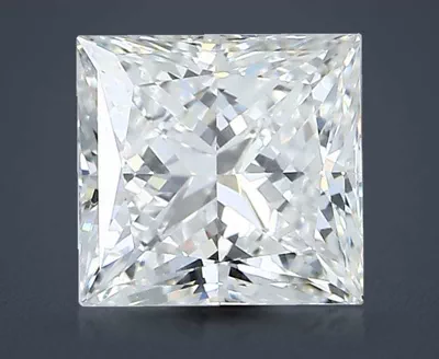 1.24ct G VVS2 Rare Carat Ideal Cut Princess Diamond