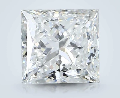 1.24ct G VVS2 Rare Carat Ideal Cut Princess Diamond