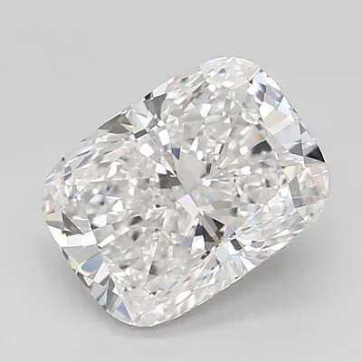 2.51ct E VS1 Rare Carat Ideal Cut Cushion Lab Grown Diamond