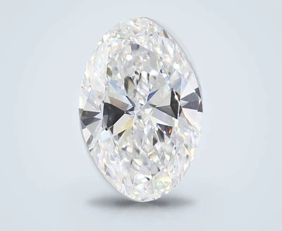 15.77ct F VVS2 Rare Carat Ideal Cut Oval Lab Grown Diamond