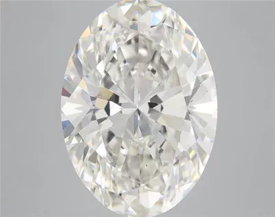 6.20ct H VS1 Rare Carat Ideal Cut Oval Lab Grown Diamond