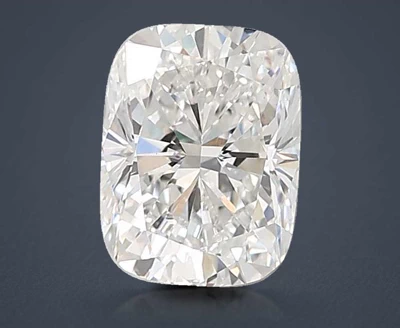 2.91ct E VVS2 Very Good Cut Cushion Lab Grown Diamond