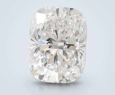 2.91ct E VVS2 Very Good Cut Cushion Lab Grown Diamond