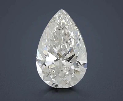 0.99ct E VS1 Rare Carat Ideal Cut Pear Lab Grown Diamond