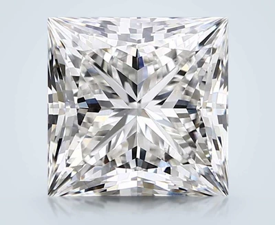 6.14ct G VS1 Rare Carat Ideal Cut Princess Lab Grown Diamond