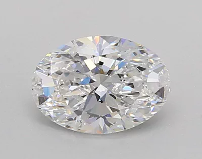 1.02ct D VVS2 Rare Carat Ideal Cut Oval Lab Grown Diamond