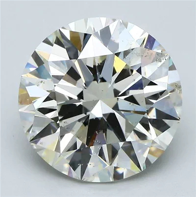 6.35ct K SI2 Very Good Cut Round Diamond
