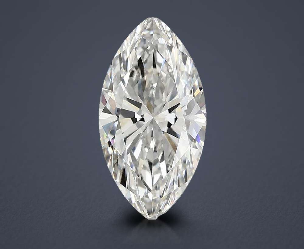2.58ct G VS1 Rare Carat Ideal Cut Marquise Lab Grown Diamond