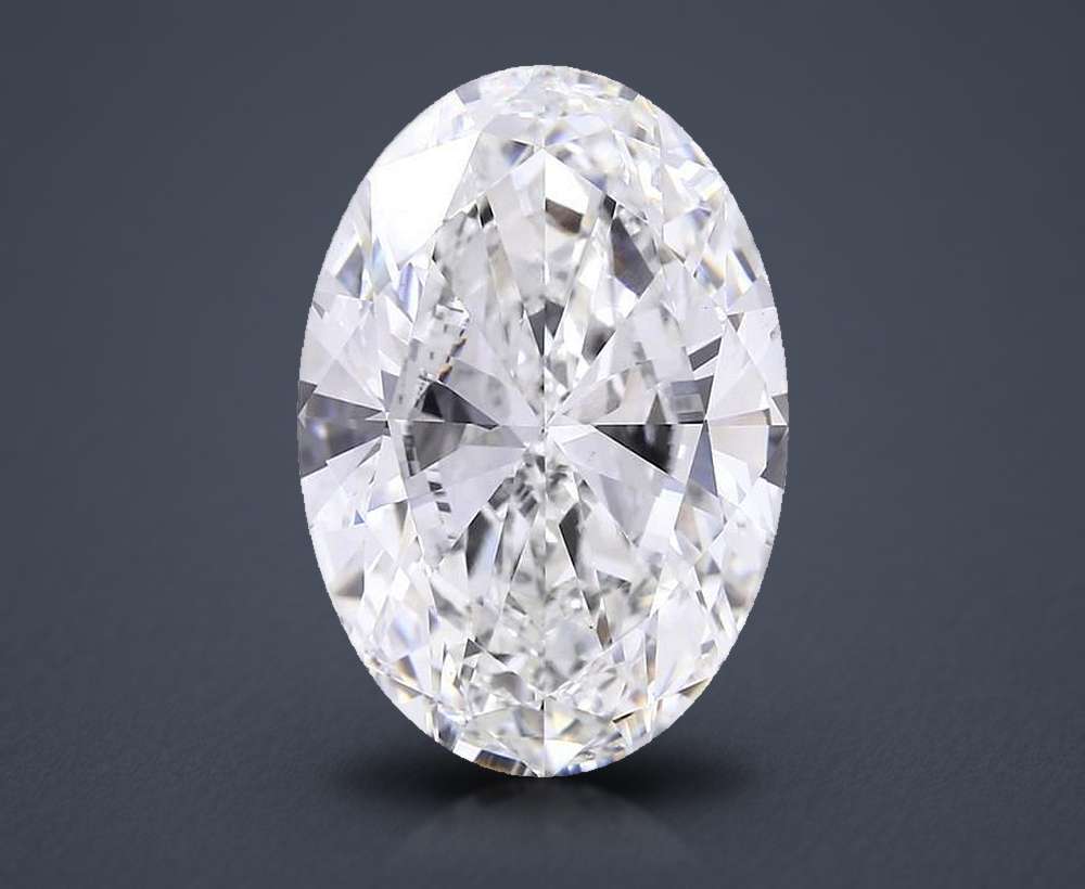 15.02ct F VS1 Rare Carat Ideal Cut Oval Lab Grown Diamond