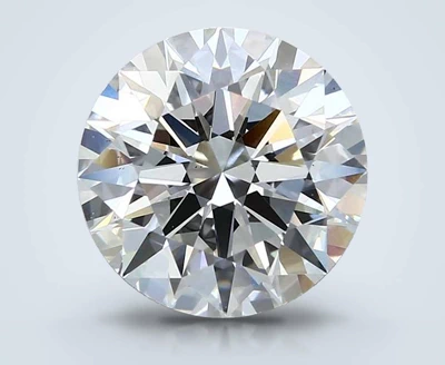 4.04ct F VS2 Rare Carat Ideal Cut Round Lab Grown Diamond
