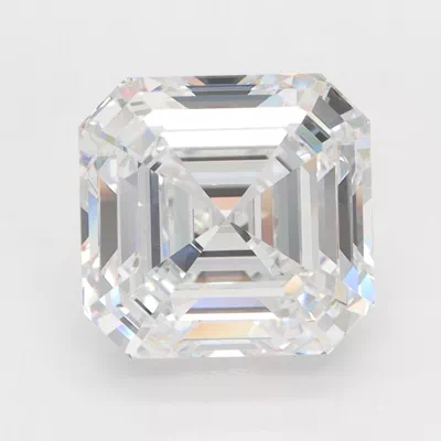 4.01ct D VVS2 Rare Carat Ideal Cut Asscher Lab Grown Diamond
