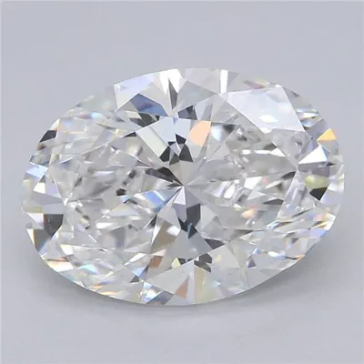 2.50ct D VS1 Rare Carat Ideal Cut Oval Lab Grown Diamond