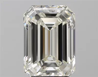 4.20ct K VS1 Rare Carat Ideal Cut Emerald Diamond