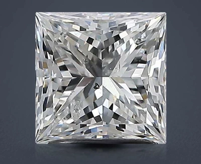 2.01ct G SI2 Rare Carat Ideal Cut Princess Diamond
