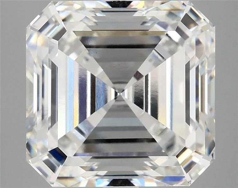 7.03ct F VVS2 Excellent Cut Asscher Lab Grown Diamond
