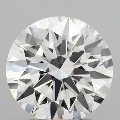2.07ct G VS2 Rare Carat Ideal Cut Round Lab Grown Diamond
