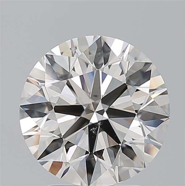 3.53ct J SI1 Rare Carat Ideal Cut Round Diamond