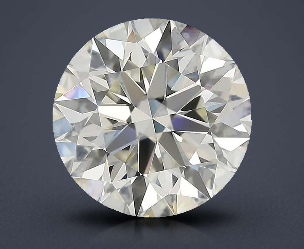 1.64ct J IF Rare Carat Ideal Cut Round Diamond