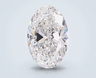 15.09ct G VVS2 Rare Carat Ideal Cut Oval Lab Grown Diamond