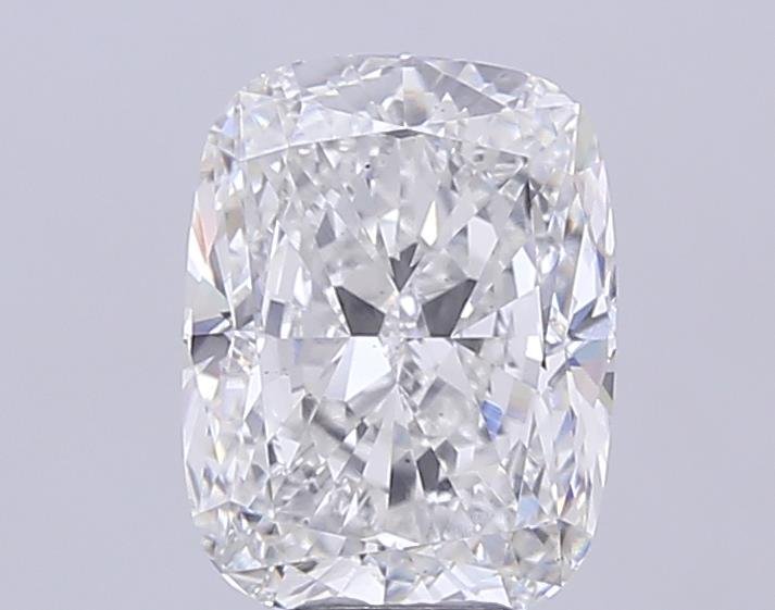7.55ct F VS2 Rare Carat Ideal Cut Cushion Lab Grown Diamond