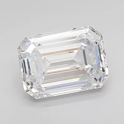 1.53ct E VS1 Excellent Cut Emerald Lab Grown Diamond