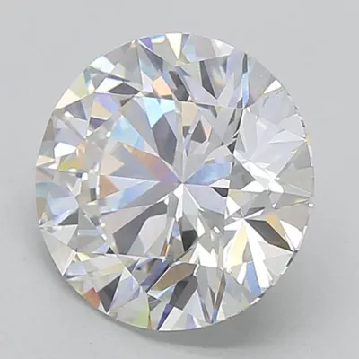 4.05ct H VVS2 Rare Carat Ideal Cut Round Lab Grown Diamond