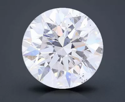 3.00ct G SI2 Excellent Cut Round Lab Grown Diamond