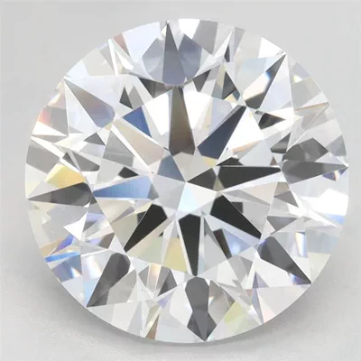 4.01ct D VVS1 Rare Carat Ideal Cut Round Lab Grown Diamond