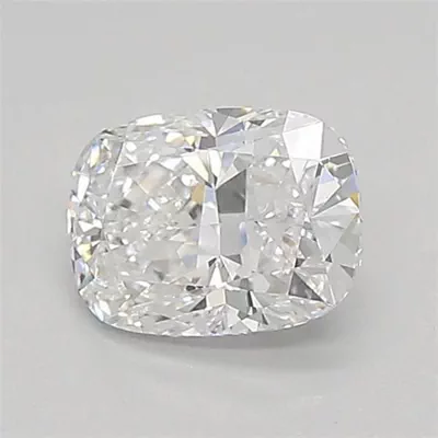 0.74ct D VVS2 Rare Carat Ideal Cut Cushion Lab Grown Diamond