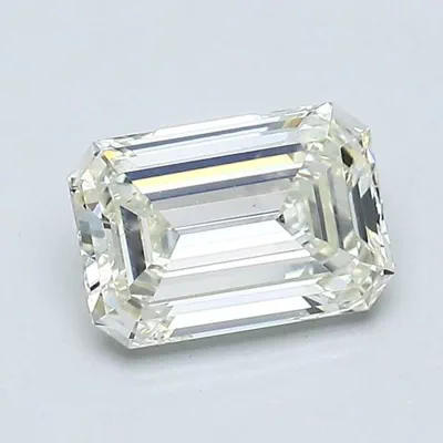 1.07ct K VVS2 Rare Carat Ideal Cut Emerald Diamond