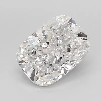3.04ct E VS1 Rare Carat Ideal Cut Cushion Lab Grown Diamond