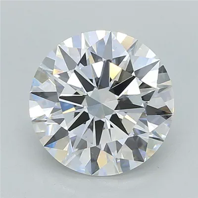2.55ct D VS1 Rare Carat Ideal Cut Round Lab Grown Diamond