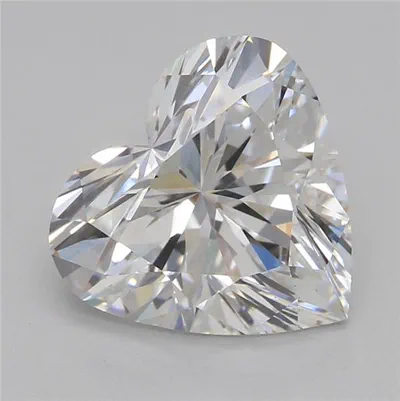 1.59ct E VS1 Rare Carat Ideal Cut Heart Lab Grown Diamond