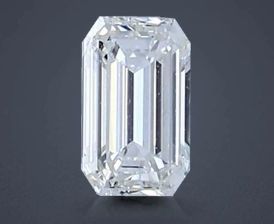 0.34ct E VVS2 Very Good Cut Emerald Diamond