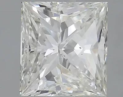 2.01ct I SI1 Rare Carat Ideal Cut Princess Diamond