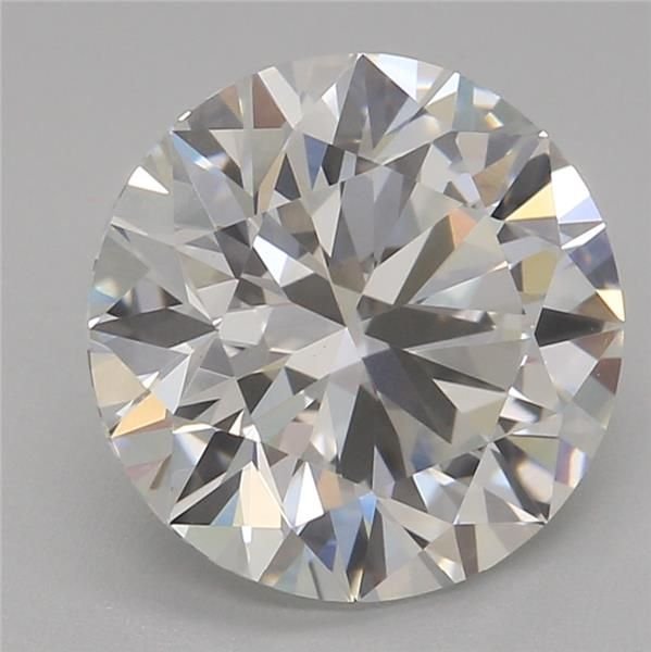 2.01ct F VS1 Rare Carat Ideal Cut Round Lab Grown Diamond