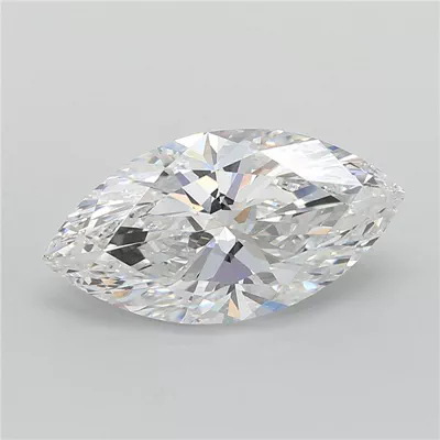3.05ct E VS1 Rare Carat Ideal Cut Marquise Lab Grown Diamond