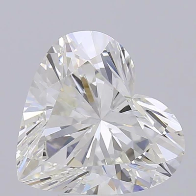 6.06ct H VS1 Rare Carat Ideal Cut Heart Lab Grown Diamond