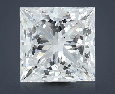 1.66ct G VS2 Rare Carat Ideal Cut Princess Lab Grown Diamond